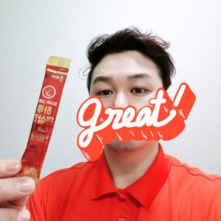 힘내라김홍삼 하루홍삼정스틱 10g x 10포 — 5점을 준 리뷰어가 2021년 3월 올린 사용 사진