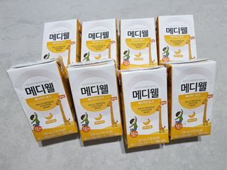 메디웰 페디아드링크 미니 바나나맛 — 5점을 준 리뷰어가 2022년 8월 올린 사용 사진