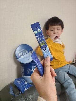 서울약사신협_프로바이오생유산균_2.5G x 100포 — 5점을 준 리뷰어가 2021년 3월 올린 사용 사진