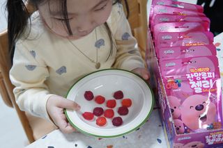 [팔도] 잔망루피젤리 믹스베리맛 42g 8개 — 5점을 준 리뷰어가 2022년 1월 올린 사용 사진
