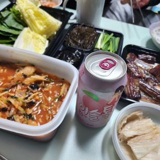 마라도푸드 포항 구룡포 햇 과메기 야채세트 마라도회식당 꽁치 — 5점을 준 리뷰어가 2024년 1월 올린 사용 사진