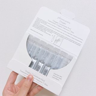 유니베르소 산소앰플 7일 집중케어 앰플 — 5점을 준 리뷰어가 2021년 6월 올린 사용 사진