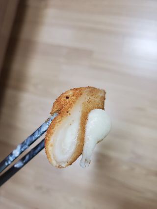 가치식탁 리얼쫀득치즈볼 — 5점을 준 리뷰어가 2021년 2월 올린 사용 사진