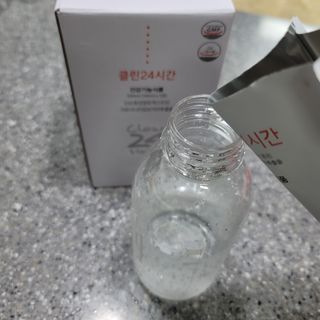 클린24시간 1BOX(5포) + 전용보틀(500ml) — 5점을 준 리뷰어가 2022년 8월 올린 사용 사진