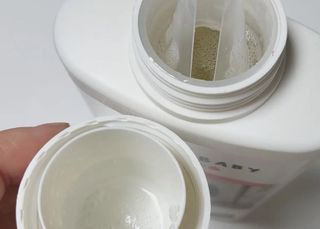 쿠잉베이비 에어워시 세탁세제,섬유유연제 1L — 5점을 준 리뷰어가 2023년 2월 올린 사용 사진