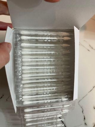 마미앤유 개별 듀얼면봉 — 5점을 준 리뷰어가 2022년 2월 올린 사용 사진