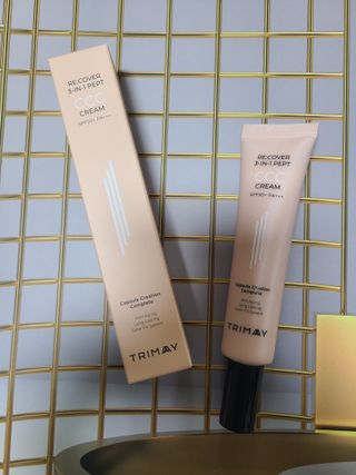 트리마이 3가지 기능을 동시에 느낄 수 있는 Color Control Change, 리커버리 3인1 펩트 CCC 크림 — 5점을 준 리뷰어가 2022년 11월 올린 사용 사진