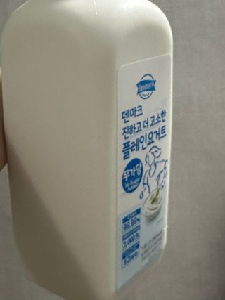 *구매평_[덴마크] 진하고 더 고소한 무가당 플레인 요거트 1.8L — 5점을 준 리뷰어가 2025년 9월 올린 사용 사진