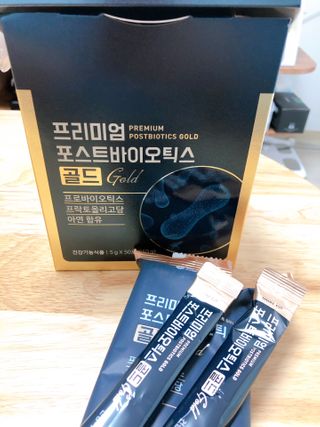 서울약사신협_프리미엄포스트바이오틱스골드_5g x 50포 — 5점을 준 리뷰어가 2021년 2월 올린 사용 사진