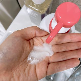 더마힐 헤어 컨디셔닝 샴푸 릴렉스 500ml — 5점을 준 리뷰어가 2021년 3월 올린 사용 사진
