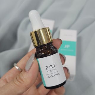 랑팡 EGF+FGF 10ppm 리포좀 앰플 원액 10ml — 5점을 준 리뷰어가 2021년 10월 올린 사용 사진