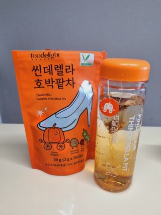 FREE [푸딜라이트] 씬데렐라 호박팥차 하루 한 잔으로 가볍게, 구수한 풍미 가득 호박차 — 5점을 준 리뷰어가 2023년 10월 올린 사용 사진