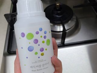 자연그램 매직버블클리너 250g — 5점을 준 리뷰어가 2021년 1월 올린 사용 사진