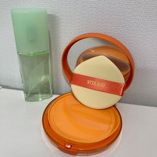 광동생활건강 MF[광동] 비타500✨주름개선·미백·SPF50+🌞퍼펙트쉴드 빅 선쿠션 본품 — 5점을 준 리뷰어가 2024년 5월 올린 사용 사진
