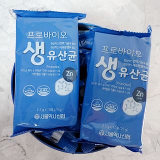 서울약사신협_프로바이오생유산균_2.5G x 100포 — 5점을 준 리뷰어가 2021년 1월 올린 사용 사진