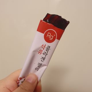 함초록 Rg+ 석류콜라겐젤리 — 4점을 준 리뷰어가 2021년 4월 올린 사용 사진