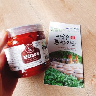 [중소기업유통센터 X 우수소상공인] 상록수된장마을 보리고추장500g — 5점을 준 리뷰어가 2020년 12월 올린 사용 사진