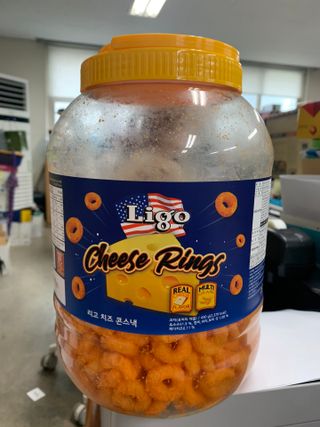 리고 치즈링 430g — 2점을 준 리뷰어가 2022년 9월 올린 사용 사진