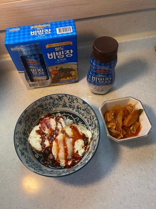 팔도비빔장 시그니처 380g 2개 — 5점을 준 리뷰어가 2022년 2월 올린 사용 사진