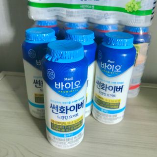LIVE 매일바이오 썬화이버 드링킹 요거트 — 5점을 준 리뷰어가 2022년 8월 올린 사용 사진