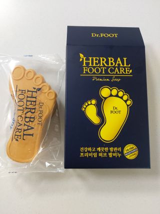 제이제이바이오 닥터풋 허브발비누 — 5점을 준 리뷰어가 2022년 1월 올린 사용 사진