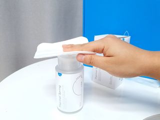 설랩수앤슈, 직접 만들어 쓰는 아기 물티슈 — 4점을 준 리뷰어가 2021년 8월 올린 사용 사진