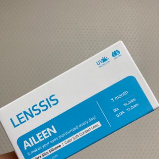 렌시스 LENSSIS [ 렌시스 ] 인생정착템 , 영롱한 매력이 있는 ＃에일린시리즈 1개월용 ｜ 4컬러 중 택1 ｜ — 5점을 준 리뷰어가 2021년 4월 올린 사용 사진