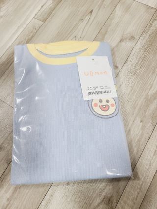 유비맘 캔디팡팡 내의/내복 상하 세트 — 4점을 준 리뷰어가 2021년 3월 올린 사용 사진
