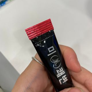 새롬바이오 리생 [미쾌변] 차전자피 식이섬유 건강기능식품 3팩 — 3.5점을 준 리뷰어가 2021년 6월 올린 사용 사진