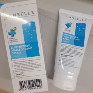 랑벨 수퍼내츄럴 아쿠아 수딩 크림 100ml — 5점을 준 리뷰어가 2022년 4월 올린 사용 사진