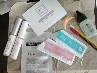 피비에스코리아 [오마이셀프] 셀프 속눈썹펌 키트 뷰러펌 파마 세트 — 5점을 준 리뷰어가 2021년 11월 올린 사용 사진