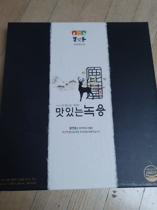 [몸엔용] 과일을 넣어 국산녹용을 맛있게 60ml x 30포 — 4점을 준 리뷰어가 2021년 6월 올린 사용 사진