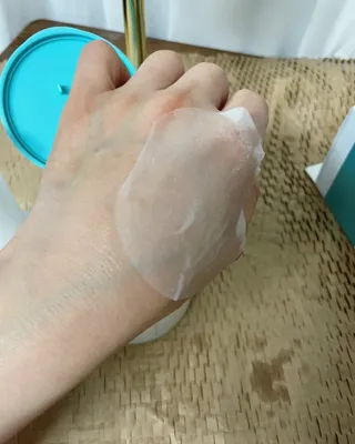 리더스코스메틱 리더스 카밍 바이오틱스 퀵 수딩 패드 — 5점을 준 리뷰어가 2022년 4월 올린 사용 사진