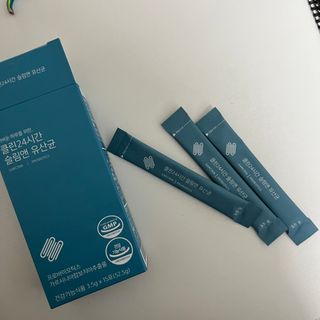 클린24시간 슬림앤유산균 1박스 (3.5g X 15포) — 5점을 준 리뷰어가 2022년 8월 올린 사용 사진