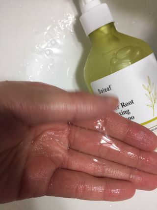 달리프 클로렐라 베러 루트 릴렉싱 샴푸 500ml — 5점을 준 리뷰어가 2021년 1월 올린 사용 사진