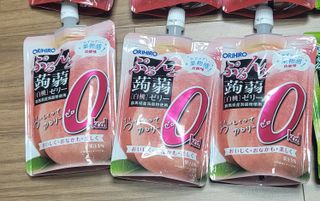 ORIHIRO 오리히로 곤약젤리 제로칼로리 130g 4종 4팩(맛별로 1팩씩) — 5점을 준 리뷰어가 2023년 2월 올린 사용 사진
