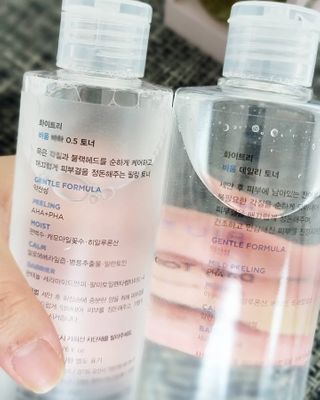 화이트리 비움 데일리 토너, 바하 0.5토너 세트 — 4점을 준 리뷰어가 2021년 1월 올린 사용 사진