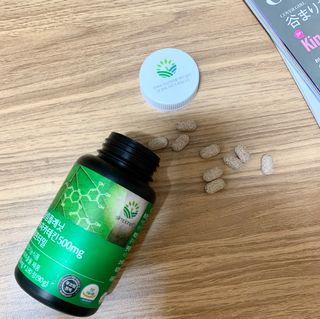 슬림플래닛 녹차카테킨 500mg 애프터밀 — 5점을 준 리뷰어가 2021년 2월 올린 사용 사진