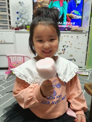 젤리벨리 솜사탕 2종-딸기치즈케이크, 바닐라 — 5점을 준 리뷰어가 2022년 1월 올린 사용 사진