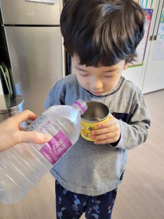 몽베스트 MONTBEST 1L 12입 — 5점을 준 리뷰어가 2022년 2월 올린 사용 사진