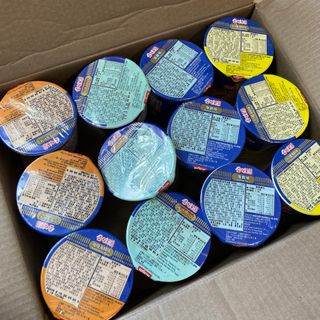 NISSIN 닛신 컵누들  4종 - 씨푸드오리지날, 씨푸드 스파이시, 씨푸드 커리, 씨푸드 XO소스 — 5점을 준 리뷰어가 2021년 11월 올린 사용 사진