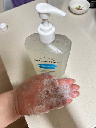 타포미 멜로우 터치 바디워시 500ml — 5점을 준 리뷰어가 2023년 1월 올린 사용 사진