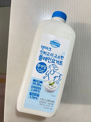 프리_[덴마크] 진하고 더 고소한 플레인 요거트 1.8L — 5점을 준 리뷰어가 2025년 5월 올린 사용 사진