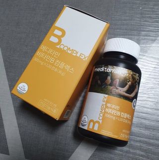메디타민 비타민B 컴플렉스 — 5점을 준 리뷰어가 2021년 11월 올린 사용 사진