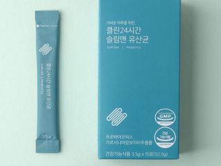 클린24시간 슬림앤유산균 1박스 (3.5g X 15포) — 4점을 준 리뷰어가 2022년 9월 올린 사용 사진
