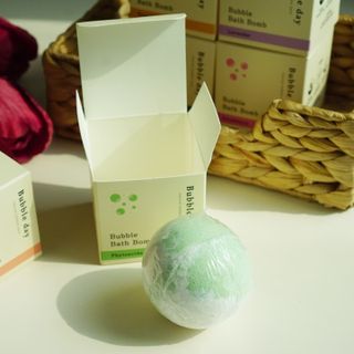 버블데이 배쓰밤 거품입욕제 버블바 6종 — 5점을 준 리뷰어가 2021년 8월 올린 사용 사진