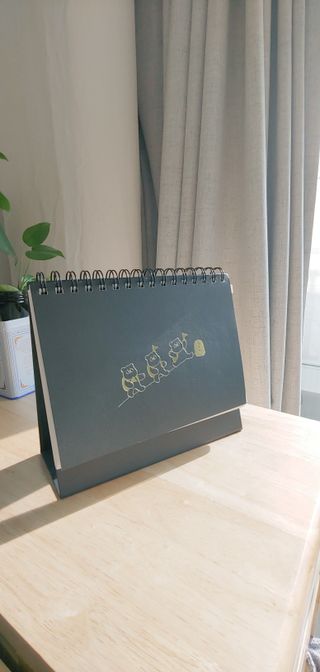 리훈 곰부 세우는 체크리스트 위클리 탁상 플래너 주간 일주일 계획표 — 4점을 준 리뷰어가 2023년 2월 올린 사용 사진