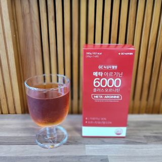 메타아르기닌 GC녹십자웰빙 메타 아르기닌 6000 플러스 오르니틴 — 4점을 준 리뷰어가 2022년 6월 올린 사용 사진