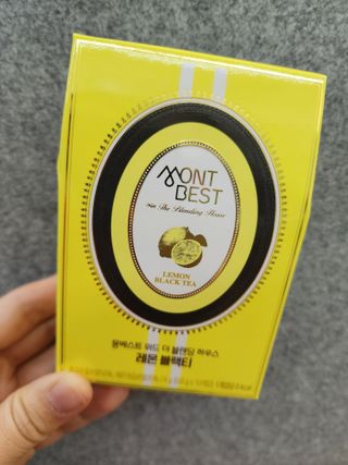 몽베스트 위드더 블랜딩 하우스 _레몬 블랙티 — 리뷰어가 2022년 12월 올린 사용 사진