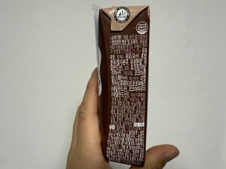 [구매평]덴마크 소화가 잘되는 우유로 만든 초코, 190ml, 24개 — 5점을 준 리뷰어가 2025년 2월 올린 사용 사진
